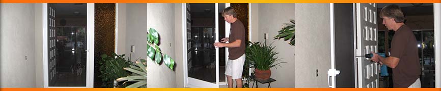 Mobile Screen Pros Screen Repair for Doors and Windows Orange County California.